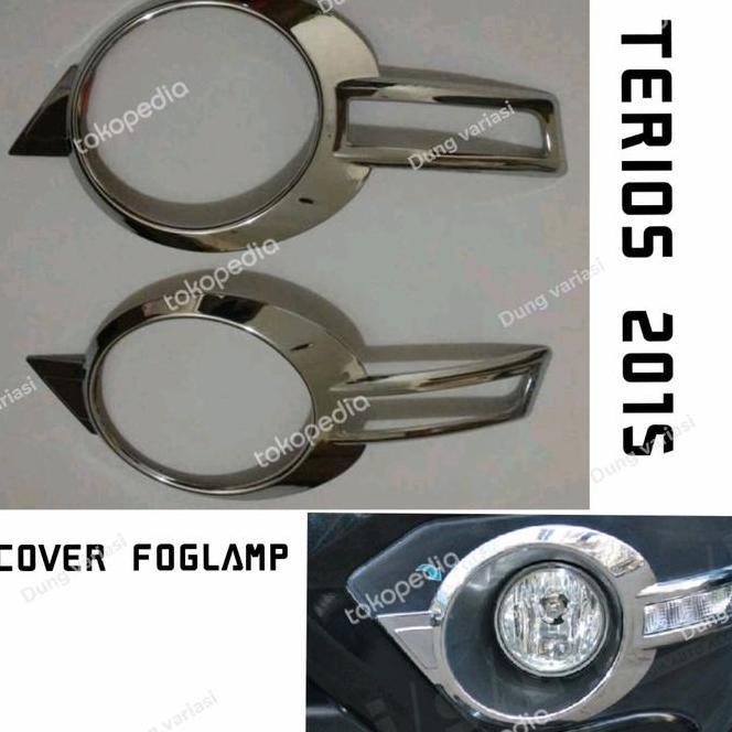 Cover Foglamp Terios Terios 2015 2016 2017 Chrome
