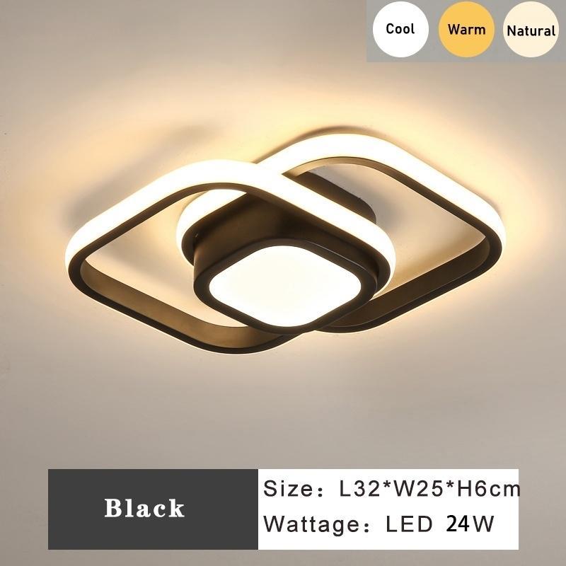 Lampu Plafon 3 Warna Led Ceiling Light / Lampu Siling Modern / Minimalis Plafon Ceiling Lamp