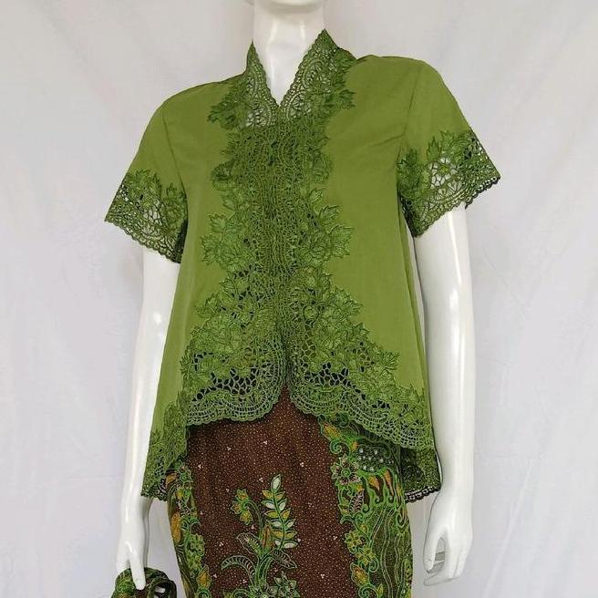 Kebaya Bordir Tarami Tarami Katun