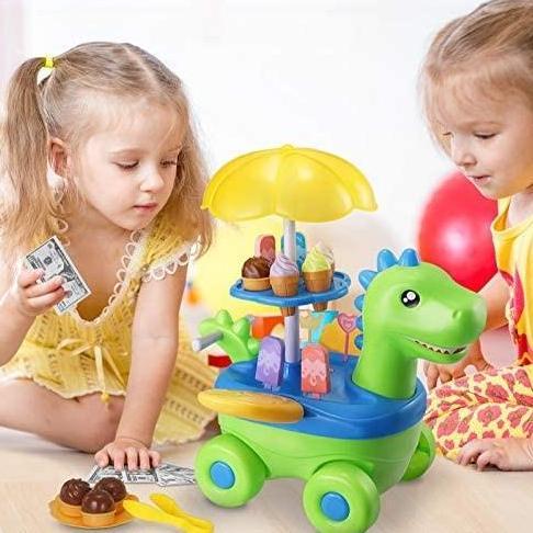 MAINAN ES KRIM DORONG KUDA