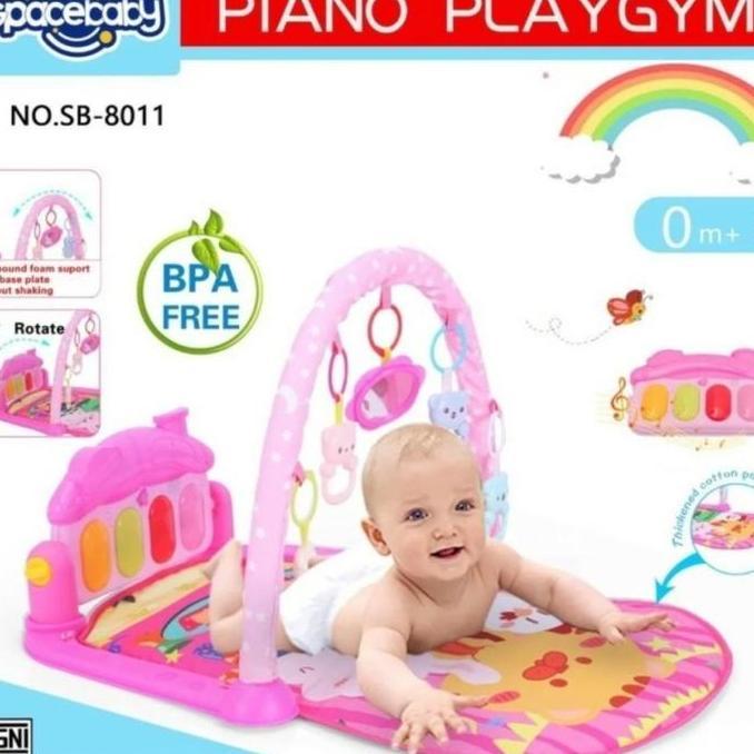 TERLARIS PIANO PLAYGYM SPACE BABY SPACEBABY SB 8011 SB-8011 SB8011 MATRAS PLAYMATE BAYI