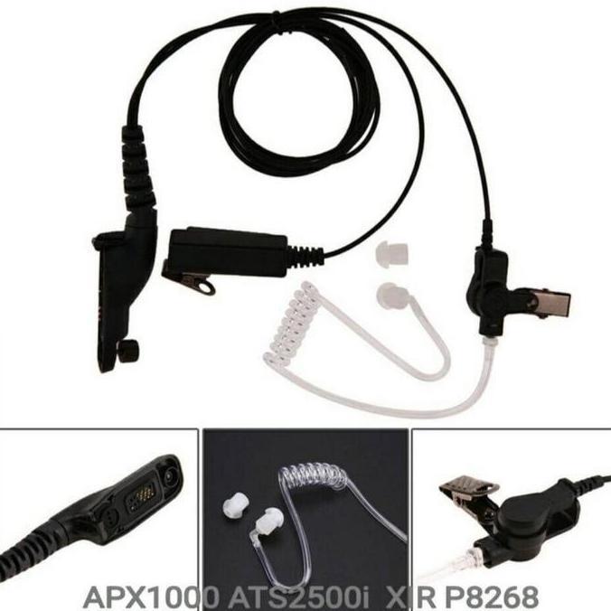 BEBAS ONGKIR - Headset Handsfree Earphone Earset Earphone HT Motorola APX1000-ATS2500