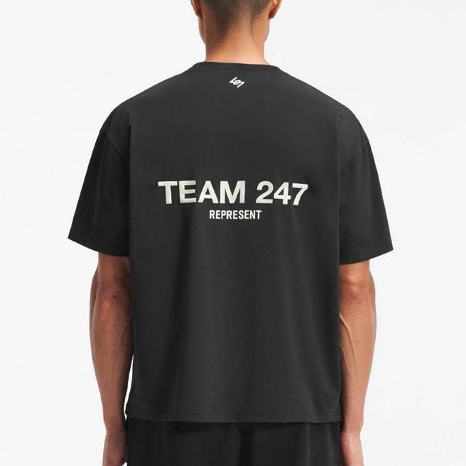 Represent Running Oversized Tee Represent Running Oversized Tee Black 247 - Team
