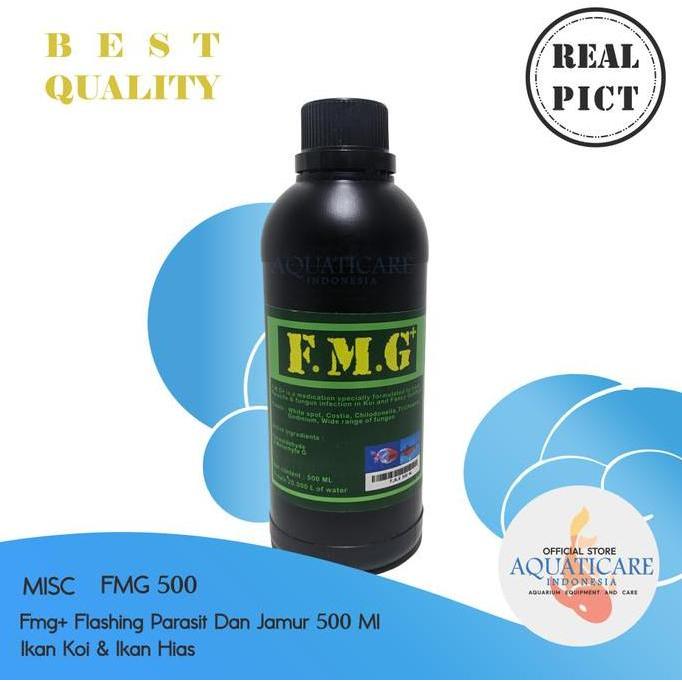Fmg+ Koi Untuk Flashing Parasit Dan Jamur 500 Ml