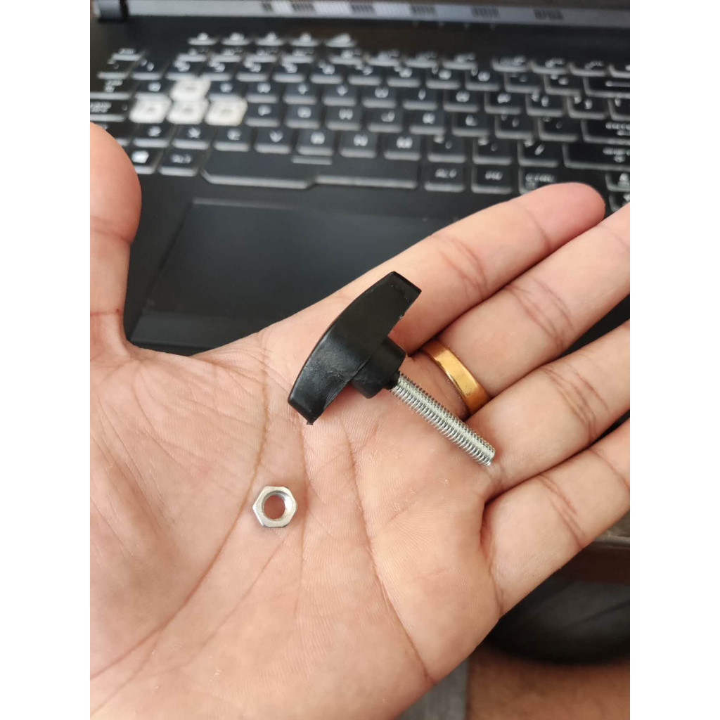 Baut Tripod 2,1 Meter / Sambungan Sekrup Screw 1/4 Untuk Tripod 2 Meter