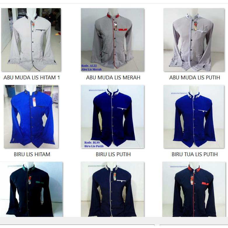 Terbaru Jasko Lis Polos Jas Koko Motif Plat Bahan Tebal Lembut Fl00 / Fashion Muslim / Pakaian Musli