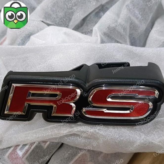 Emblem Logo Rs Brio 2018 Depan Up