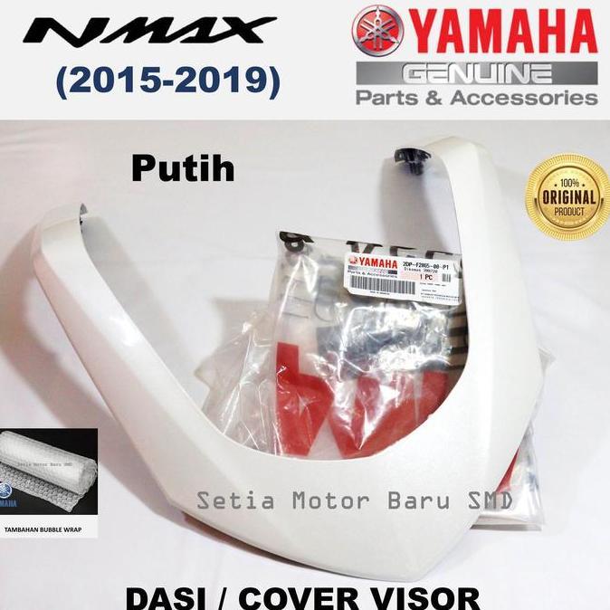 TERBARU - Cover Front Visor Dasi Alis Nmax N Max Old Putih Asli Yamaha