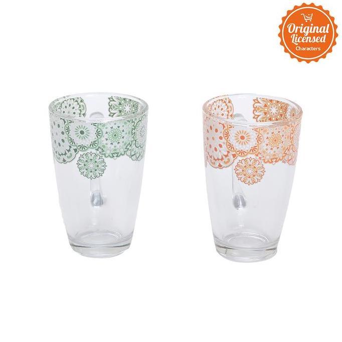 Gelas Brighton Glass Mug Set isi 2 pcs