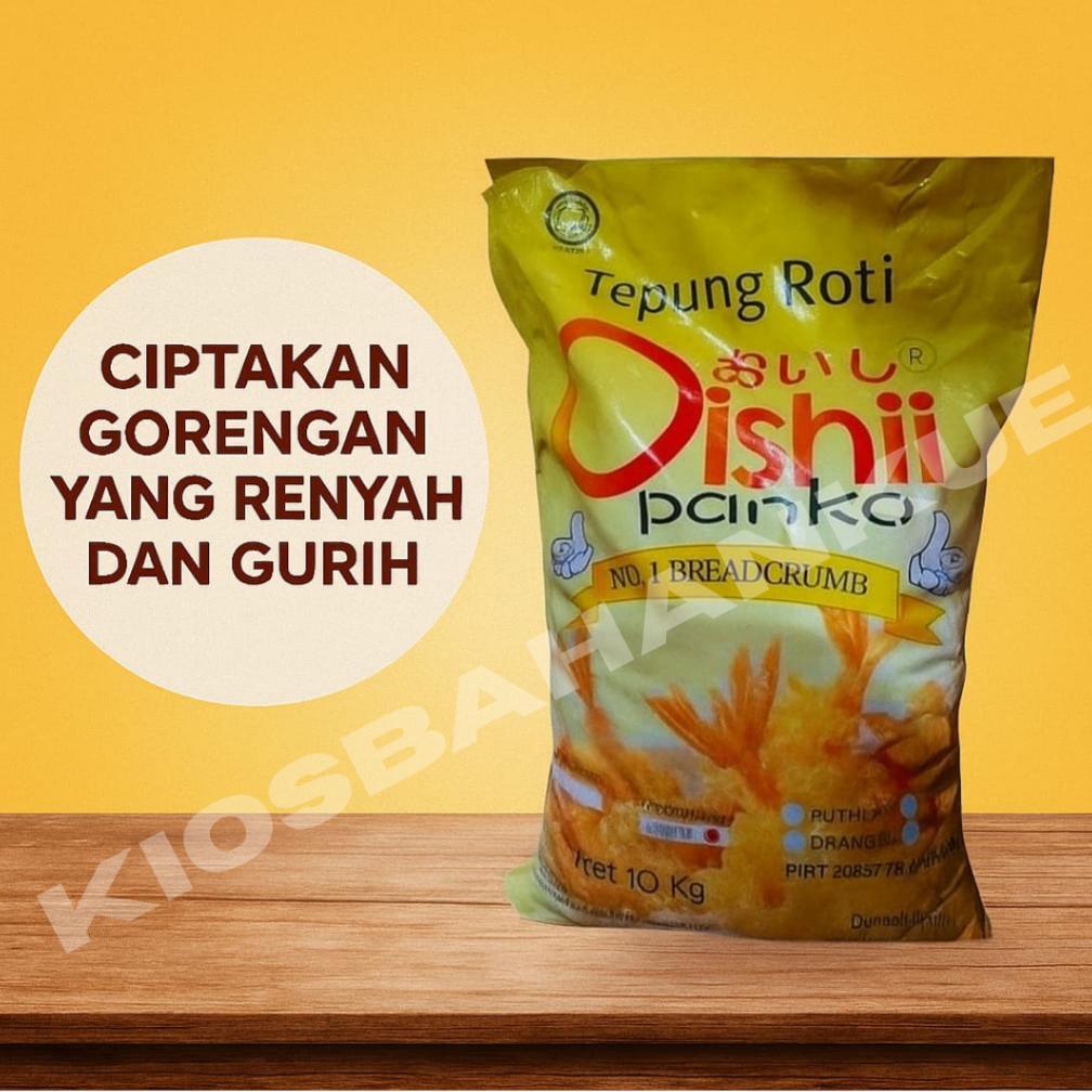 Grosir Oishi Panko Tepung Roti / Tepung Roti 10Kg
