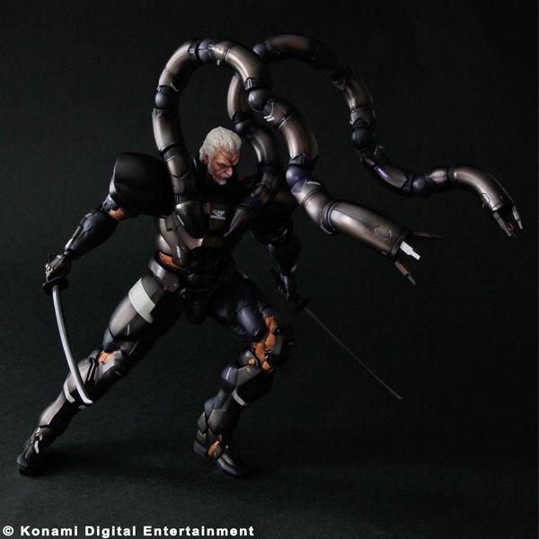 (Terbaru) Square Enix Metal Gear Solid 2: Play Arts Kai Solidus Snake Action Fig Bestseller