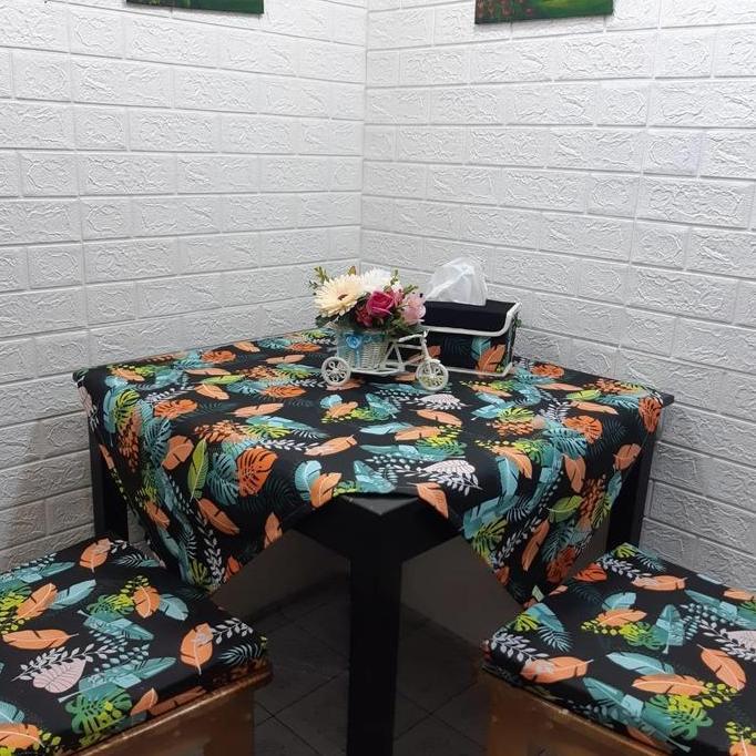 Taplak Meja Persegi 60 x 60, 80 x 80 cm, Taplak MejaTamu