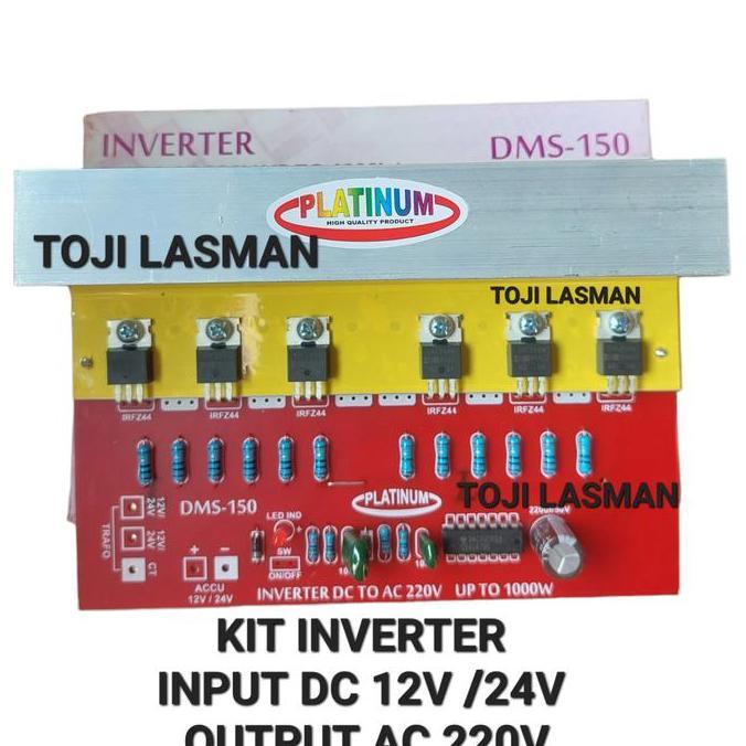 kit pcb inverter dc 12v 24v to ac 220v 12 24 220 v volt ac dc inverter