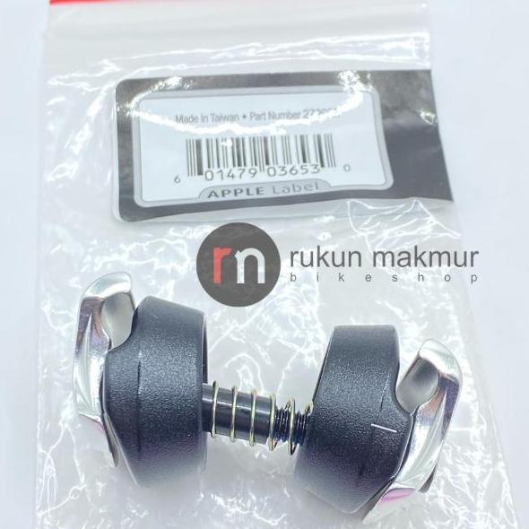 Promo Trek Bontrager Seatpost Part Saddle Clamp Ear 7 x 7 mm Rail Alloy Aluminum / Titanium ( Bulat 