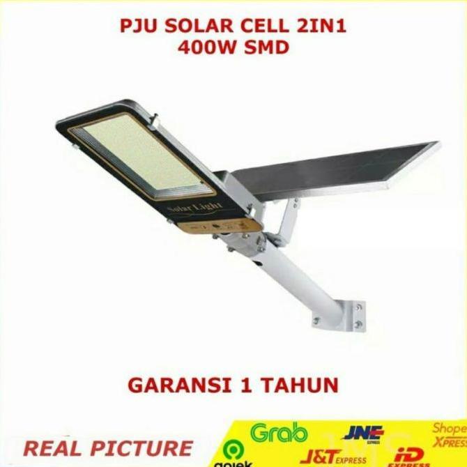 lampu jalan PJU solar panel 400 watt 400w lampu jalan led panel surya