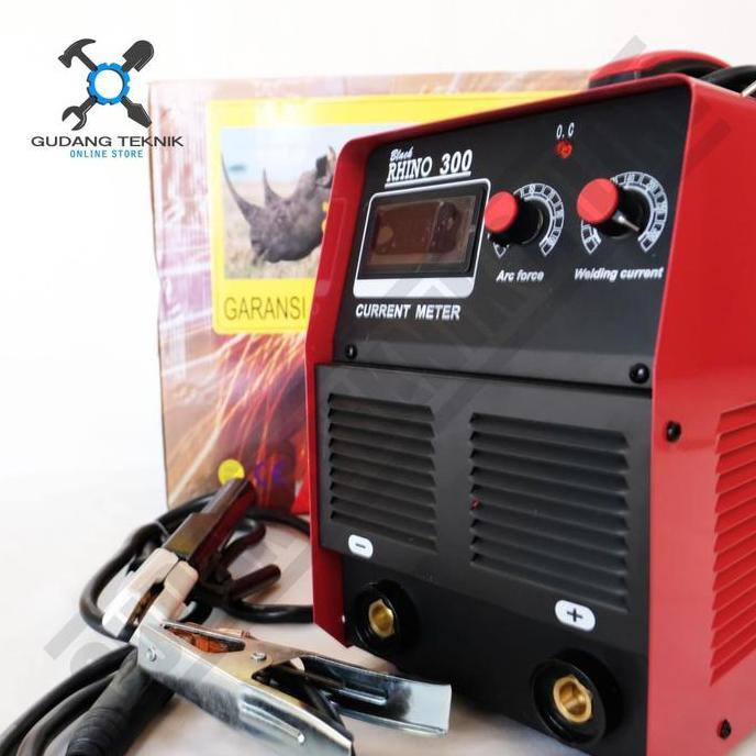 MESIN LAS LISTRIK RHINO 300A 3PHASE TRAVO LAS INVERTER RHINO 300 A 3PH