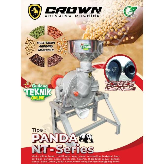 Mesin Gilingan Tahu 6" PANDA NT150 / Mesin Penggiling Tahu Tempe Kedelai Kacang 6 Inch NT-150 NT 150