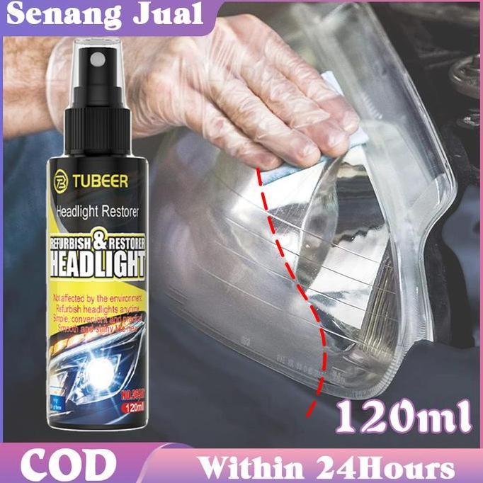 HAMDORA Pembersih Kaca Lampu Mobil Pemutih Kaca Lampu Depan Mobil Penghilang Kuning Lampu Mobil