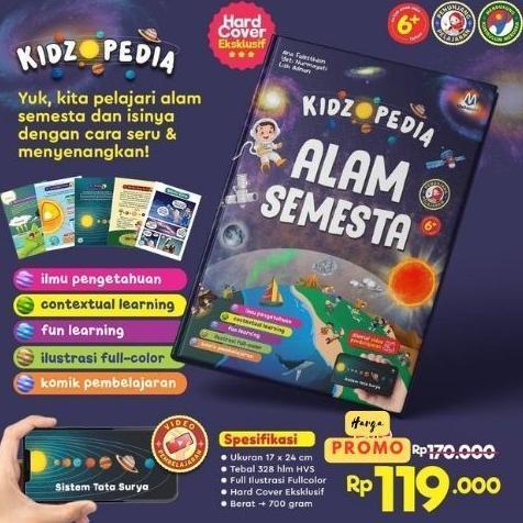 TERBARU 2026 Ziyad books - Buku Kidzopedia alam semesta hewan dan tumbuhan tubuh manusia alam semest