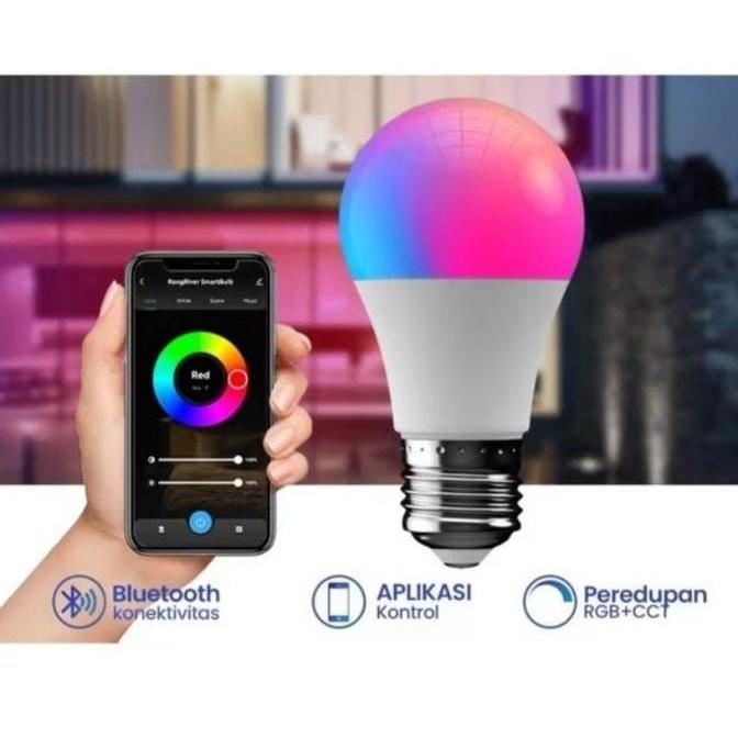 HAMDORA Smart Lamp Bulb / lampu Pintar / smart bluetooth lamp