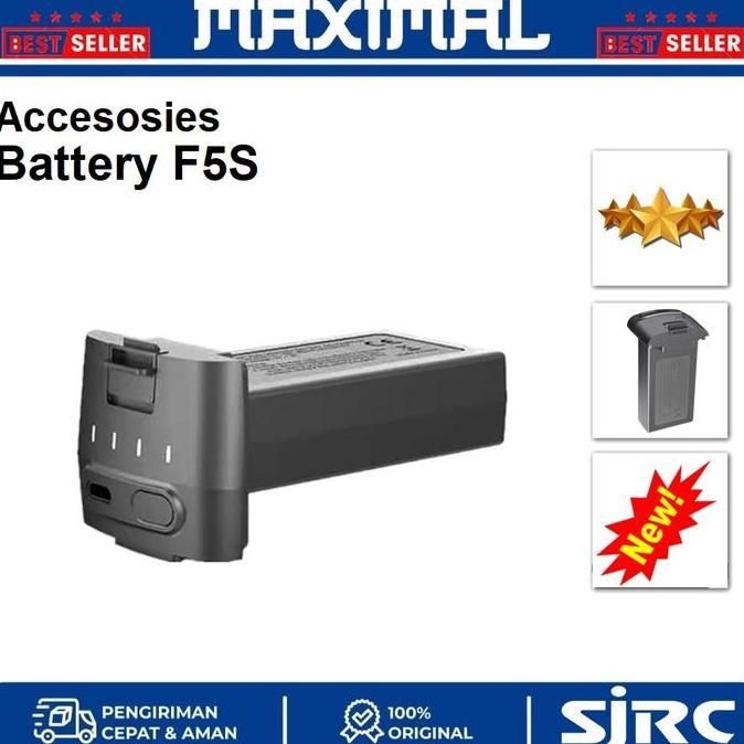 TERBARU BATTERY DRONE SJRC F5S PRO+ ORINAL TYPE-C 7.4V 2MAH LI-PO BATERAI