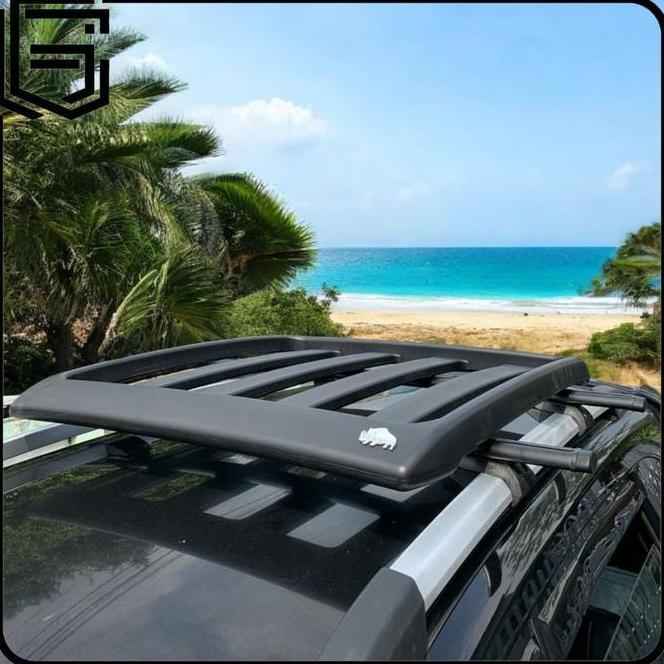 Terlaris Paket Premium Urban Roof Rack Dan Cross Bar Rhino - Rak Bagasi Mobil - Rak Atas Atap Mobil 