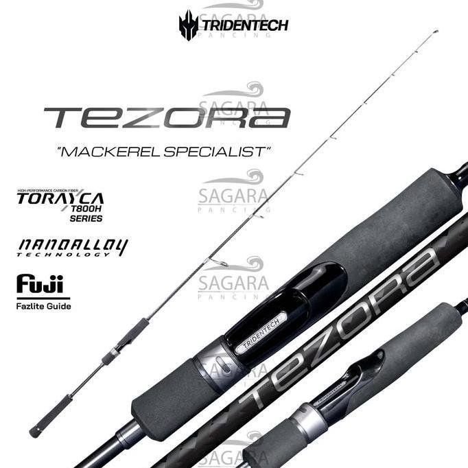 Joran Tridentech Tezora Spesialis Tenggiri | Joran Casting | Joran Light Jigging | Ring Sudah Fuji
