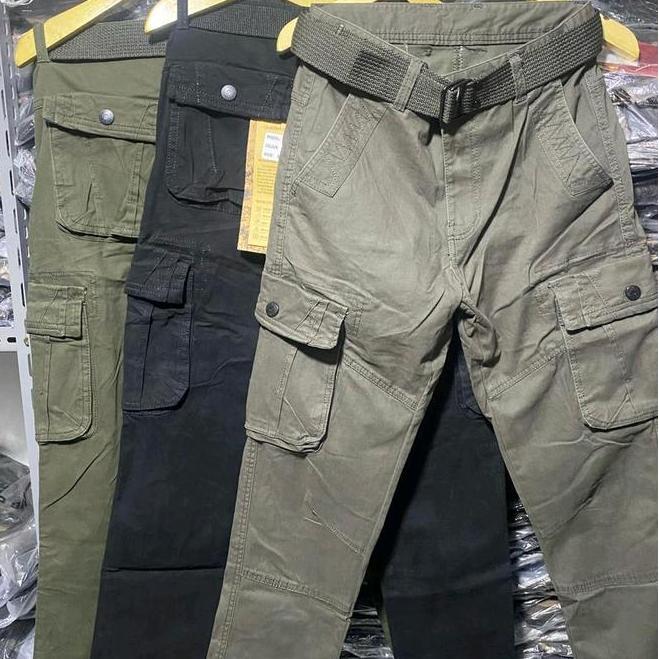 Kargo Street Ba Kargo Street Ba Wang Cheng // Celana Sabuk//Celana