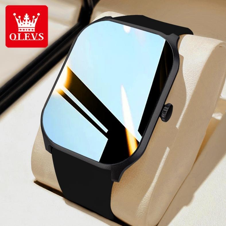 EXCLUSIVE OLEVS JAM TANGAN PRIA WANITA ORIGINAL ANTI AIR SMARTWATCH MULTIFUNGSI DIGITAL WATCH
