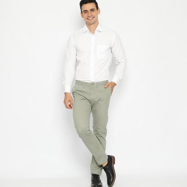 Celana Mexx Cotton Celana Mexx Cotton Slim Grey Fit Stretch Chino Panjang