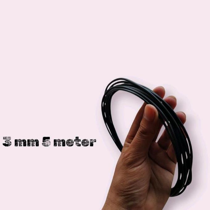 Ready  PAKET KAWAT BONSAI HITAM ECERAN 1 MM SAMPAI 6 MM PERLENGKAPAN BONSAI