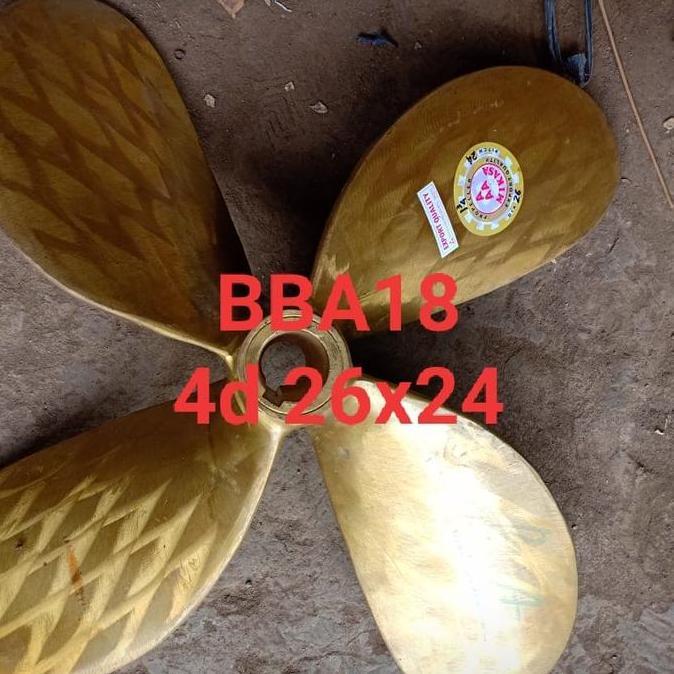 TERBARU KIPAS KAPAL MIKASA / PROPELLER 4D 26X24