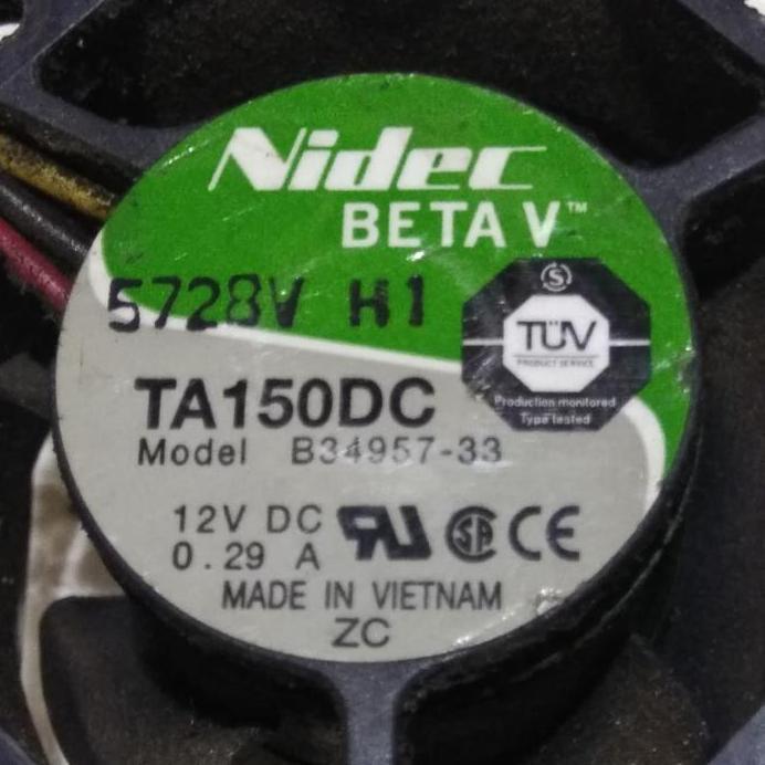 Ready  Kipas blower Nidec 4cm 12V 0,29A