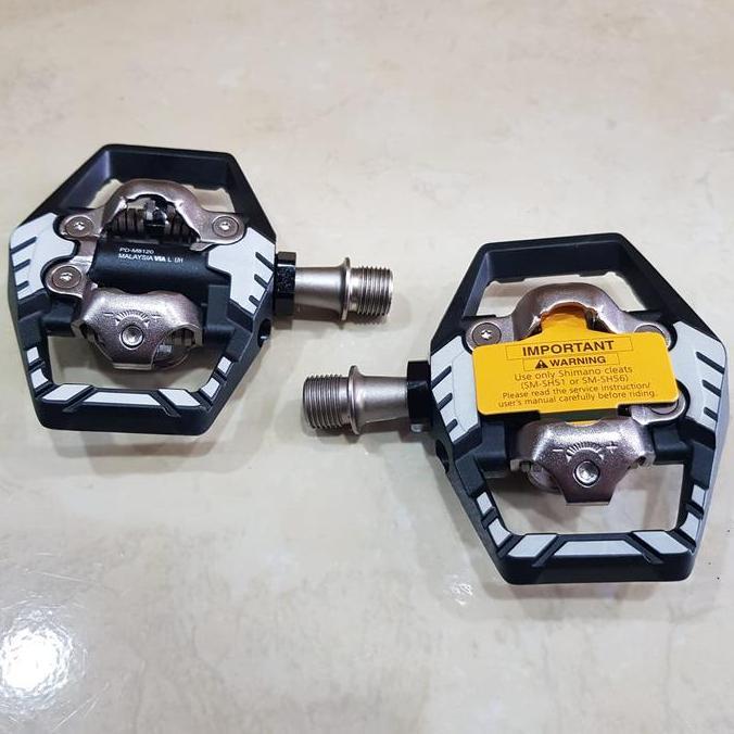 Shimano XT M8120 Pedal Sepeda MTB Clipless