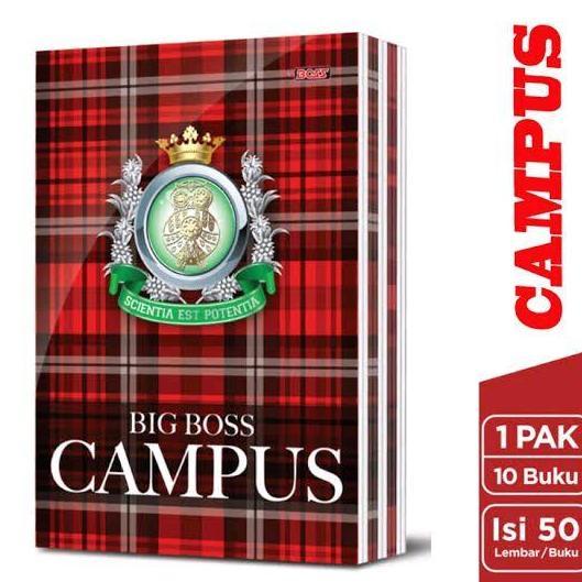Buku Tulis Campus Ukuran Besar 50 Lembar BS