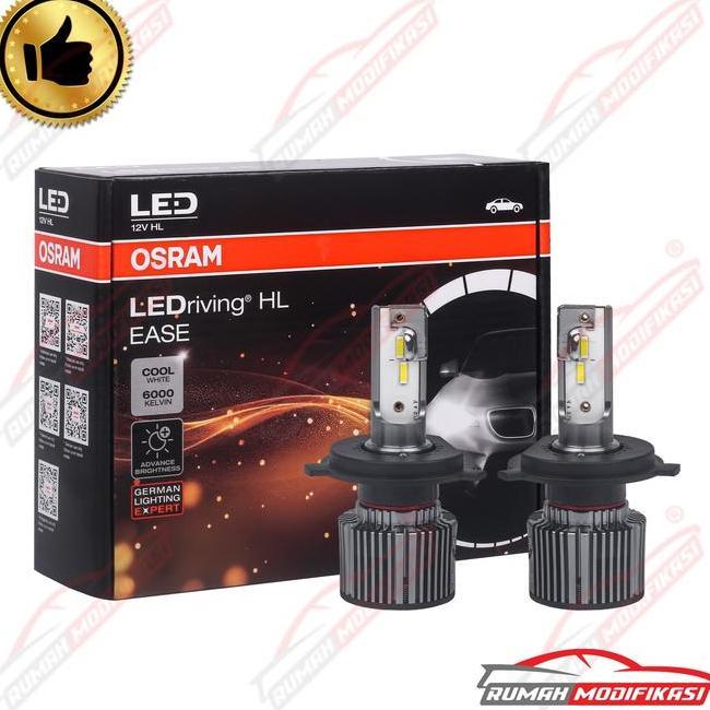 Osram Ease Led H4 Hh Low 6K Putih 27 Watt