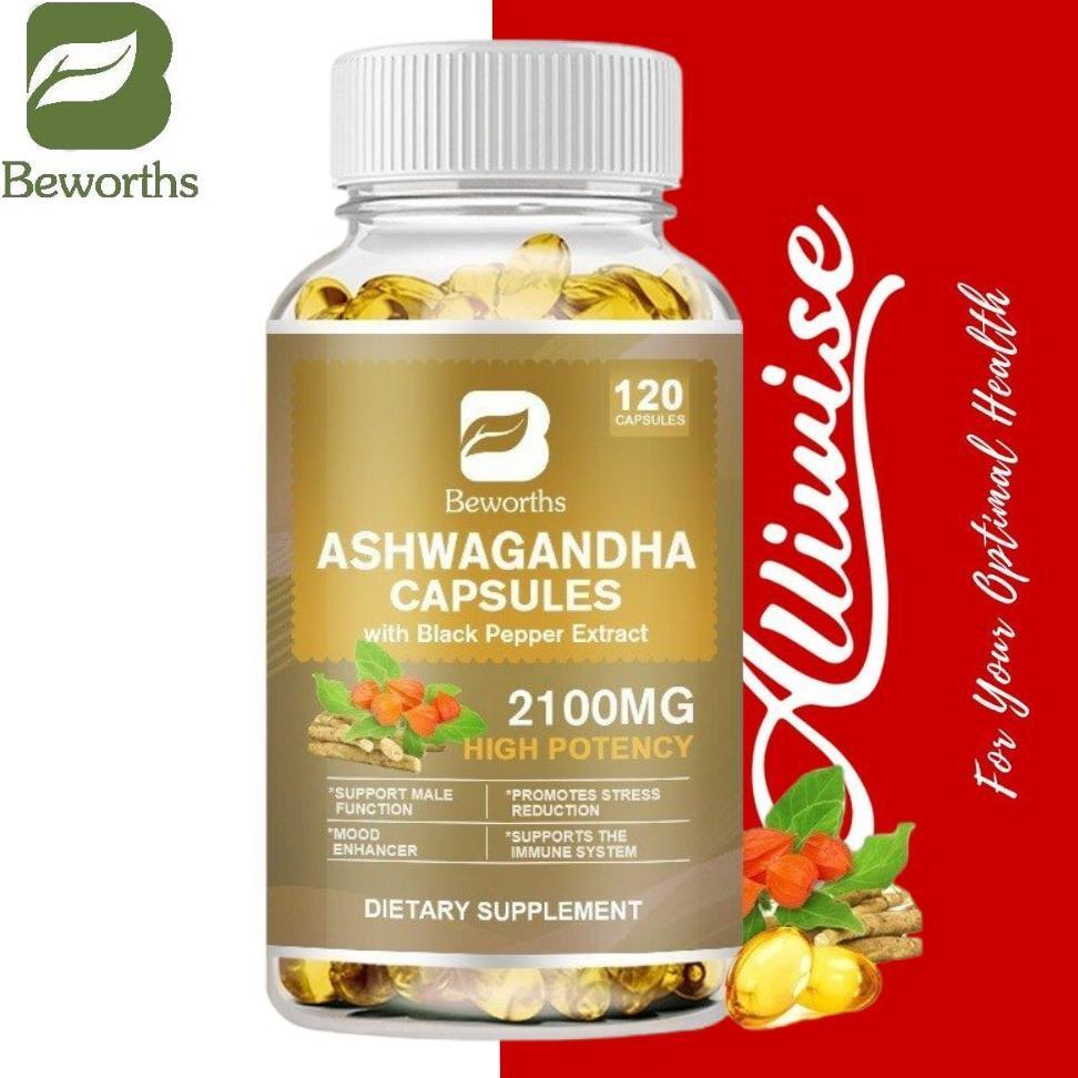 120 kapsul Ashwagandha meningkatkan testosteron menurunkan stres