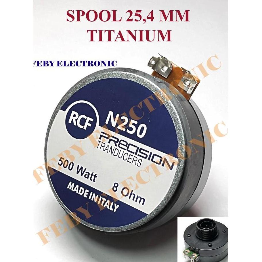 Driver Tweeter Rcf N 250 Tweeter Rcf N250 Model Drat Bagus Spol Titanium