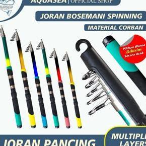 TERMURAH - AQUASEA Joran Pancing Bosemani Panjang 1.50m s/d 3.00m  Pancingan  Alat Pancing Ikan Manc