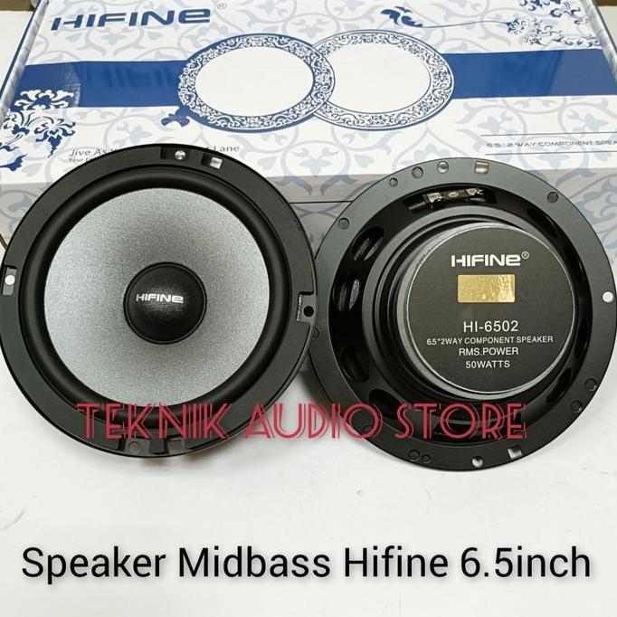 Speaker Midbass Hifine 6.5" Paper Cone