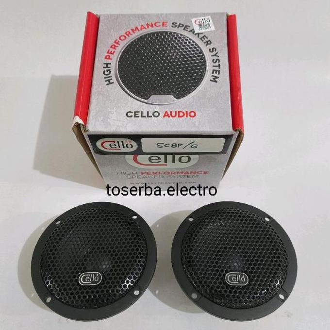 Speaker Midrange 3 Inch Cello Sc8F/G Series Audio Mobil
