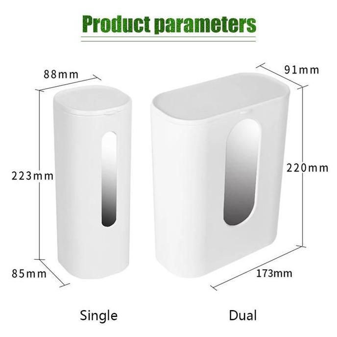 SOJEHBOW Paper Cup Dispenser Plastik Holder Dispenser Gelas Plastik Paper Cup Anti Dust Tempat Gelas