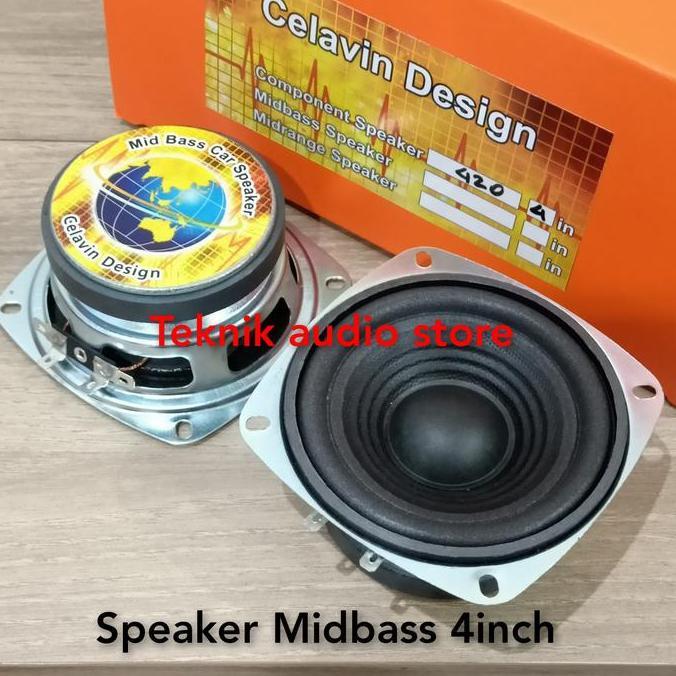 Speaker Midbass 4Inch Celavin Design
