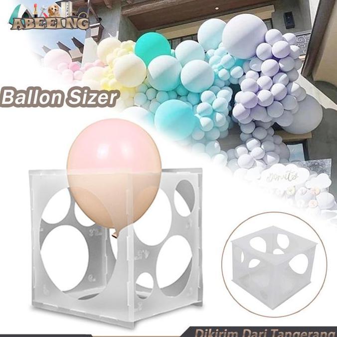 DALIGAD 11 Lubang Pengukur Balon Ulang Tahun Balon Sizer Balloon Sizer