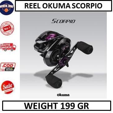 Reel Okuma Scorpio BC Left Handle - REEL PANCING - ALAT PANCING -BAGUS