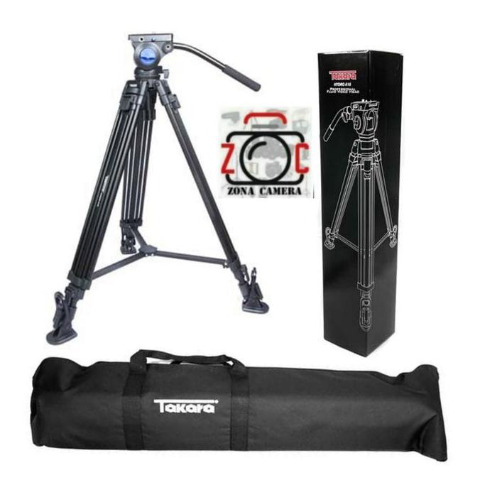 Takara Hydro A16 Video Tripod Shooting Penhead Stand Kamera Pro A 16