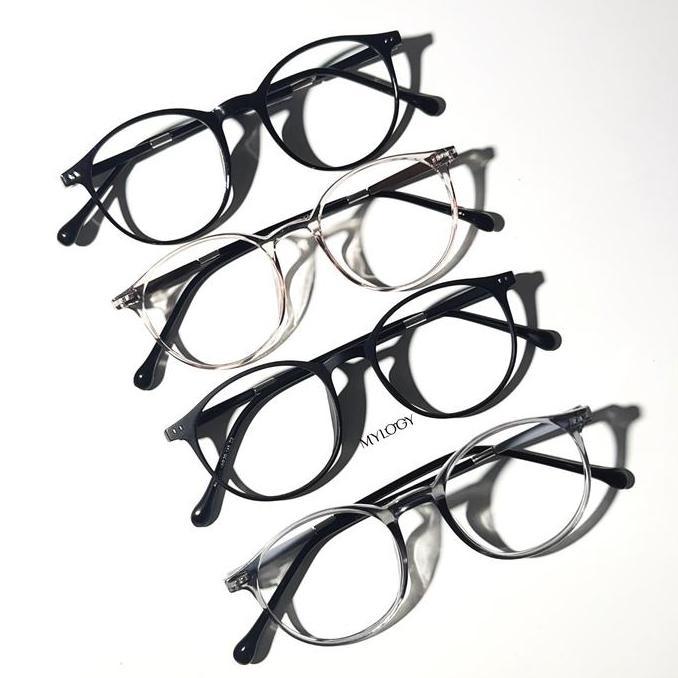 MYLOGY - DIGGY glasses Frame Kacamata optik unisex Lentur Bulat (kacamata_mylogy)