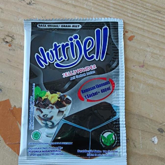 12PCS-BESAR NUTRIJEL coklat Nutrijell jelly 30g nutrijel besar 30gram nutrijel jeli besar 30 gr 30 g