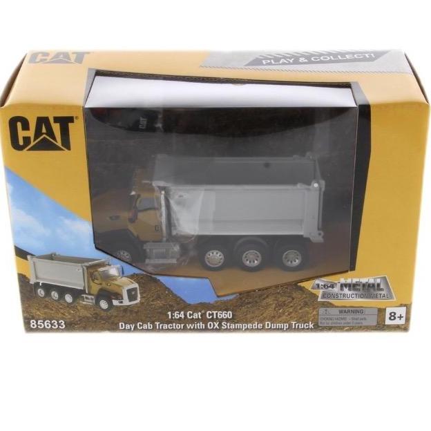 Scale 64 Diecast Masters CAT CT660 OX Stampede dump-truck 85633