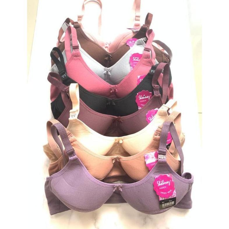 Termurah Shahnaz | Sport Bra Shahnaz Kait 2 | Busa Tipis | Non Kawat